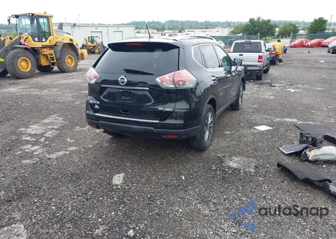 2016 Nissan Rogue Sl из США, поврежденный, VIN 5N1AT2MV8GC758606